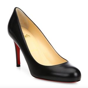CHRISTIAN LOUBOUTIN SIMPLE LEATHER PUMPS